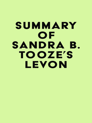 cover image of Summary of Sandra B. Tooze's Levon